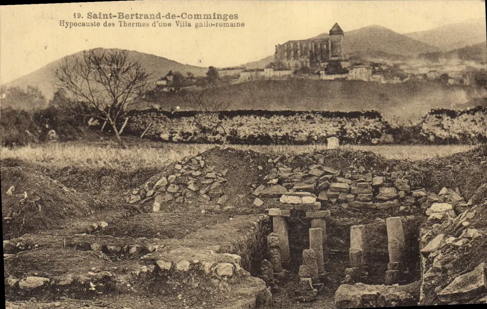 Saint-Bertrand-de-Comminges — Hypocauste termów wilej wilej gallo-romanskiej — wydawca nieznany, nr 49 - Awers