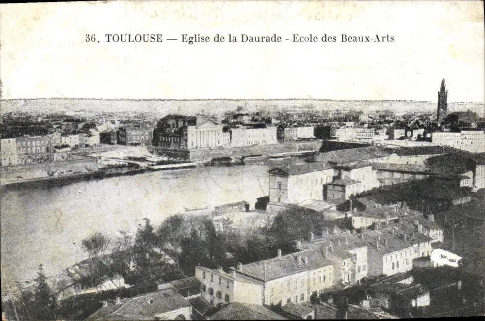 Toulouse — Kirche der Daurade — École des Beaux-Arts - Vorderseite