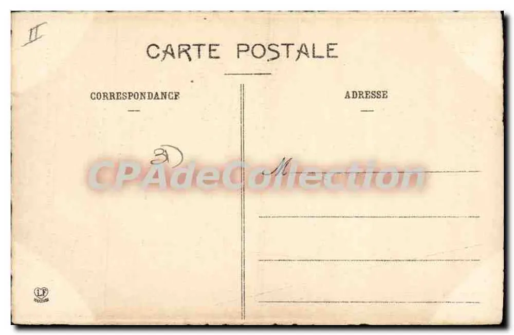 Abside da Basílica de São Sernim, antes da sua restauração por Viollet-le-Duc — Coleção das «Toulousains de Toulouse» — Fototipo Labouche Frères, Toulouse - Verso