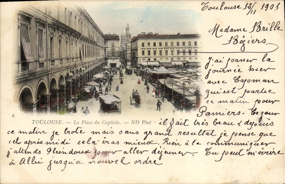 Toulouse — A Praça do Capitólio — ND Phot, n°6 - Frente