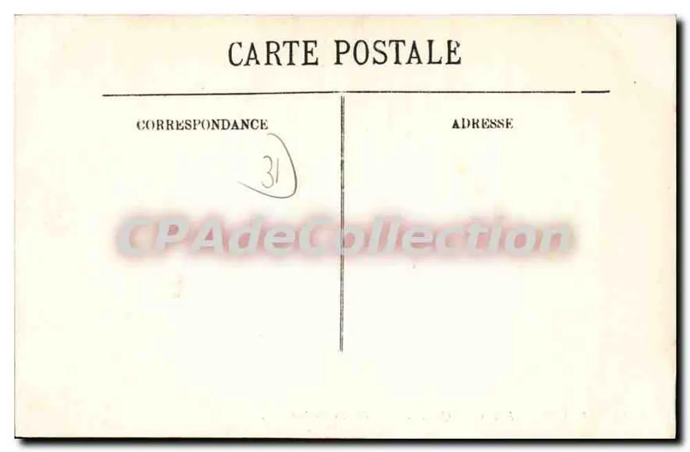 Luchon — Der Park der Quinconces — Die Buvette du Pré — LL. — Nr. 43 - Rückseite