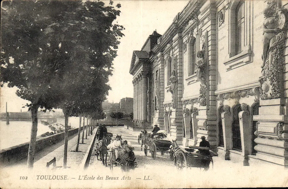 Toulouse — A Escola dos Belos-Artes — LL. n°102 - Frente