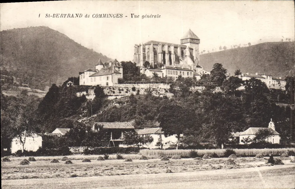 St-Bertrand de Comminges - Vista geral - Frente