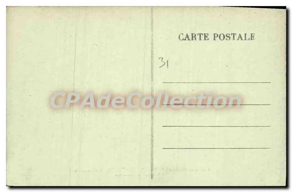 Cloître de ST-BERTRAND-DE-COMMINGES — Galerie des tombeaux — editor desconhecido, n° de série 31 - Verso