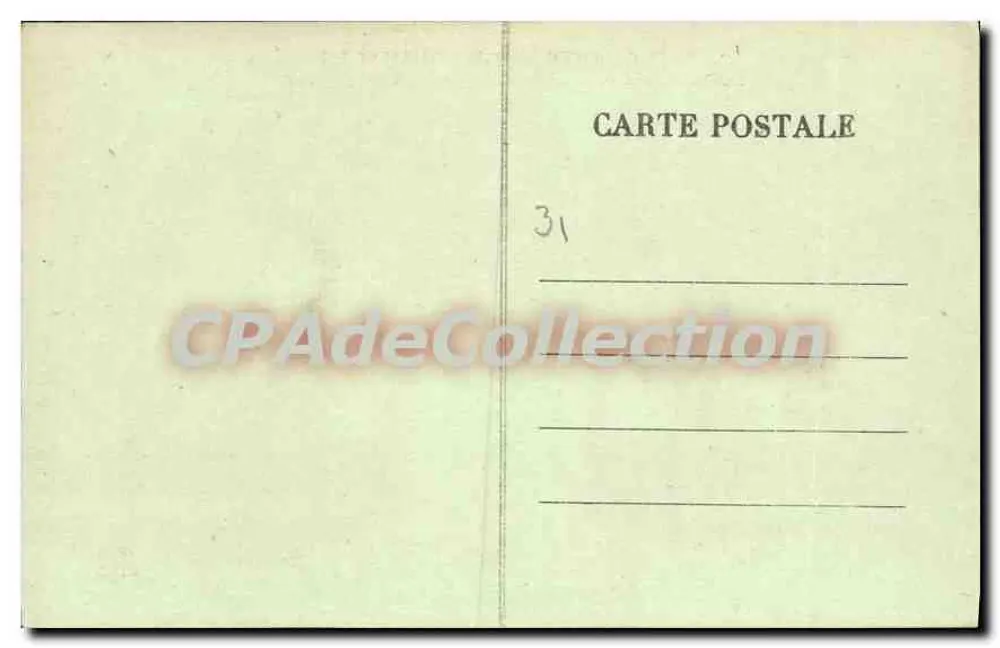 Saint-Bertrand-de-Comminges — Dois monges disputando o cajado de superior — editor SPLE, n° 31 - Verso