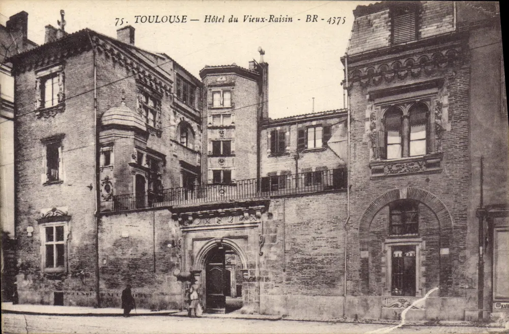 Toulouse — Hotel du Vieux-Raisin — BR-4375 - Vorderseite