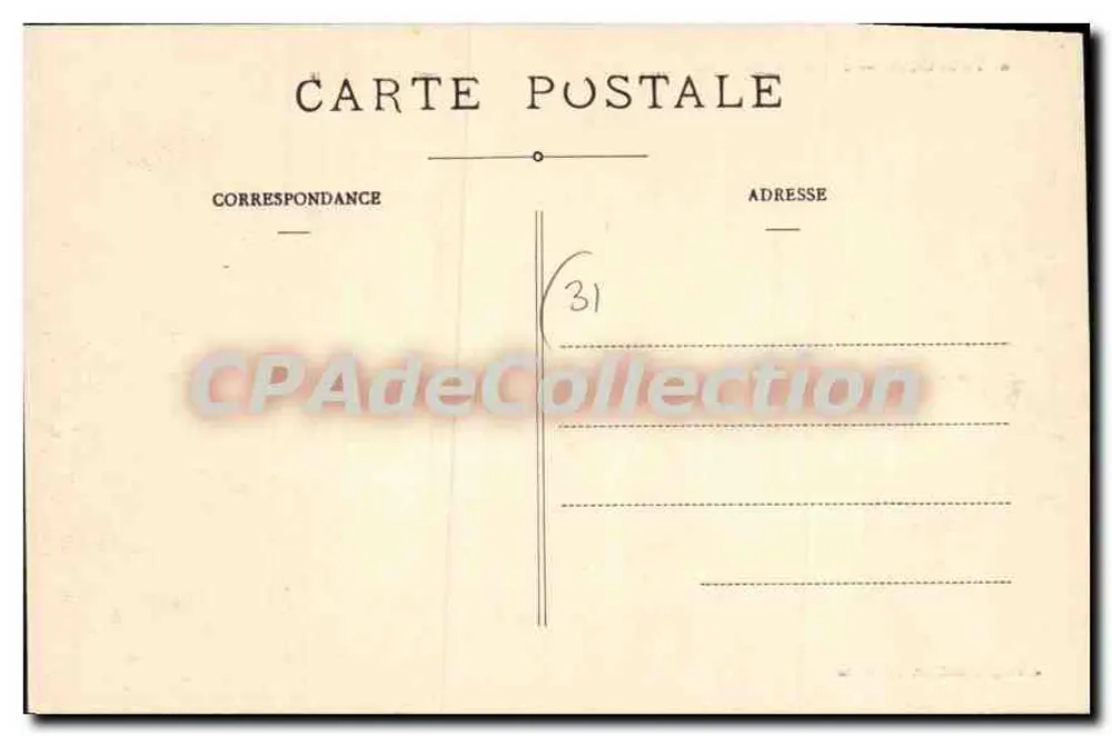 Toulouse — Boulevard Bonrepos — J. Toulal-Rachel, editora, Toulouse - Verso