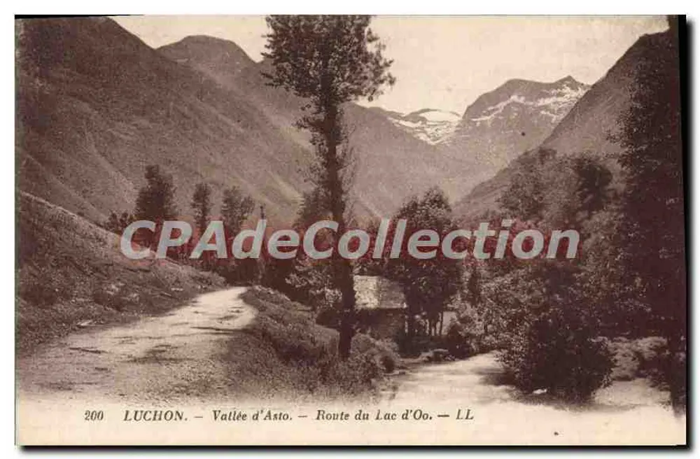 Luchon — Vale do Asto — Estrada do Lago de Oo — LL - Frente