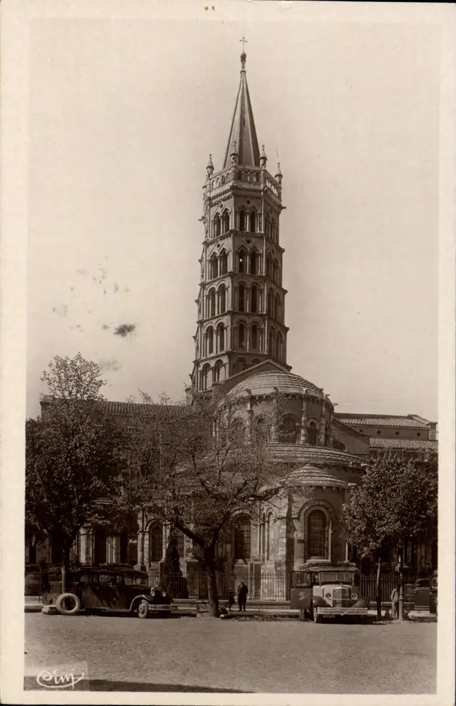 Igreja de Saint-Sernin — Toulouse — editor OTM - Frente