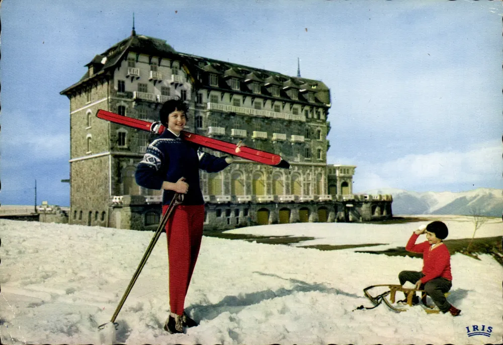 Luchon-Superbagnères — Il Grand Hôtel — Editore IRIS, n° 65/172 - Recto