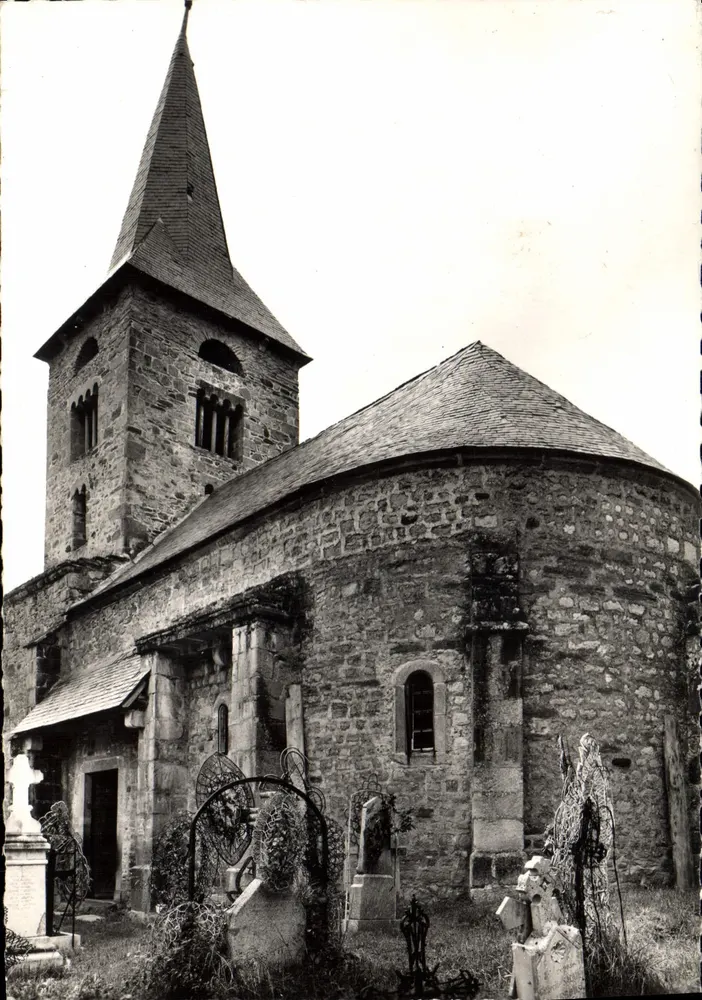 Cazeaux-de-Larboust — Igreja do Século XI — Éditions S.L. Lyon - Frente