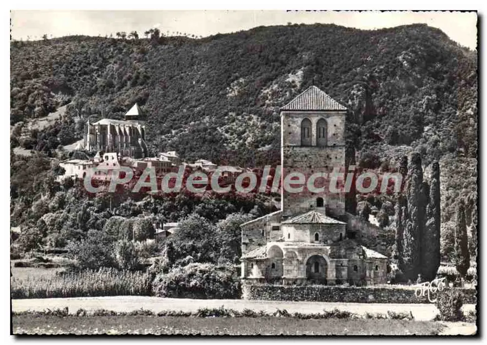 St-Bertrand de Comminges — Vista geral sobre a Capela de Valcabrère e a Catedral — Éditions Orgé - Frente