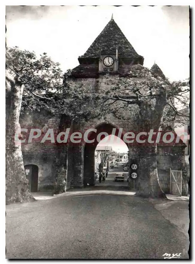 Porta de Barbotan-les-Thermes — entrada monumental com relógio — editor M.Y.S. n°32 - Frente