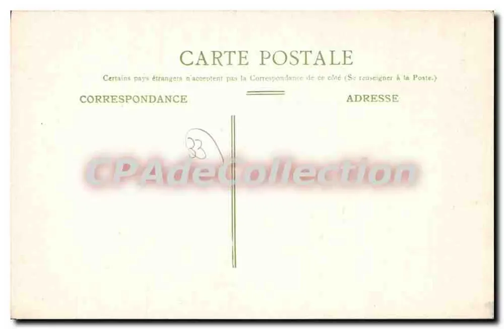 Bordeaux — Torre de la Gran Campana — Nuevas Galerías - Reverso