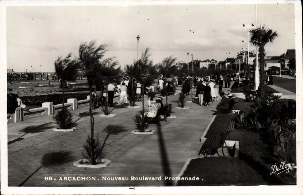 Arcachon — Novo Boulevard Promenade — Delboy, n°69 - Frente
