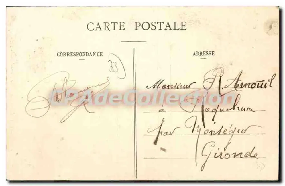 Ste-FOY-la-GRANDE — Die Pfeil Notre-Dame — BR-597, Verlag VAPR RÉGIONE - Rückseite