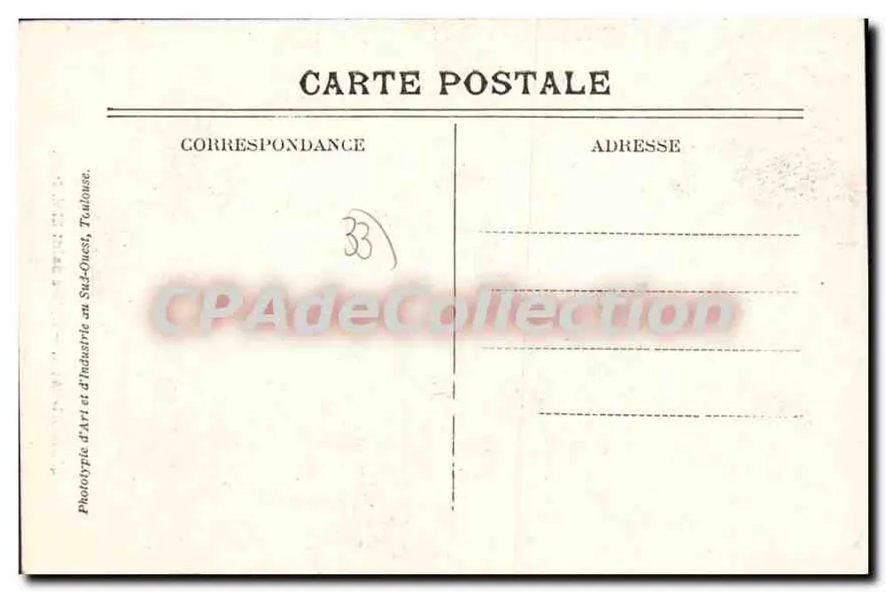 Bordeaux — Igreja de São Elói — D. D. - Verso
