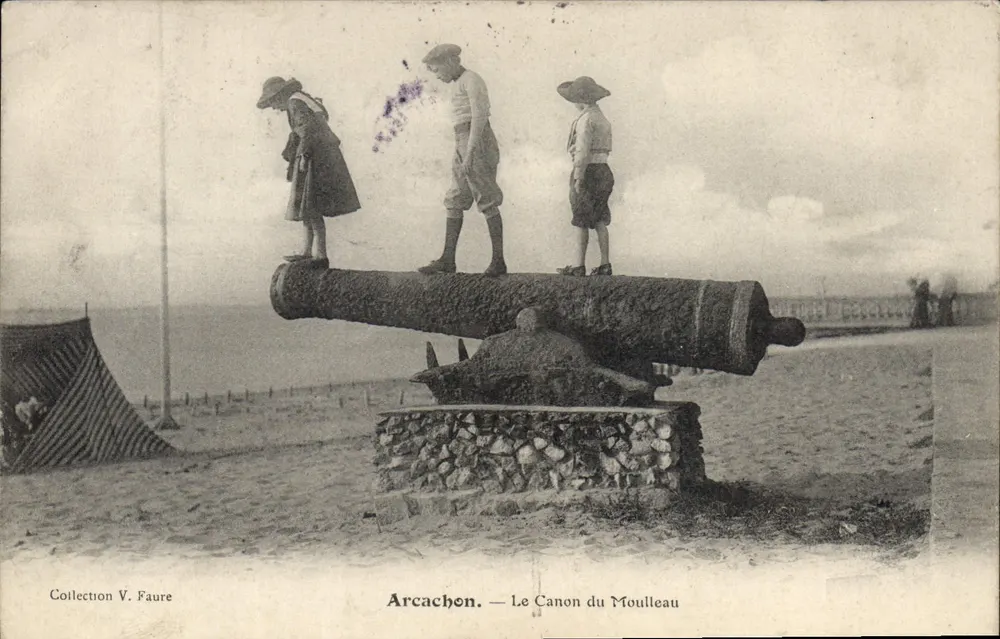 Arcachon — Le Canon du Moulleau — Sammlung V. Faure - Vorderseite