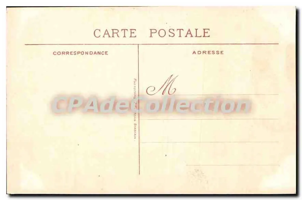Bordeaux — A Porta Cailhau — editor: Fototipia Tézén Bordeaux - Verso