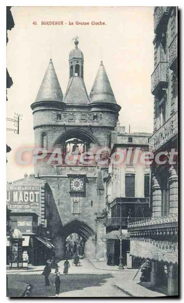Bordeaux - A Grande Campanha — editor Magot, n°45 - Frente
