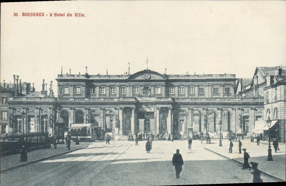 Bordeaux - L'Hotel de Ville — Editore Luciline, n°30 - Recto