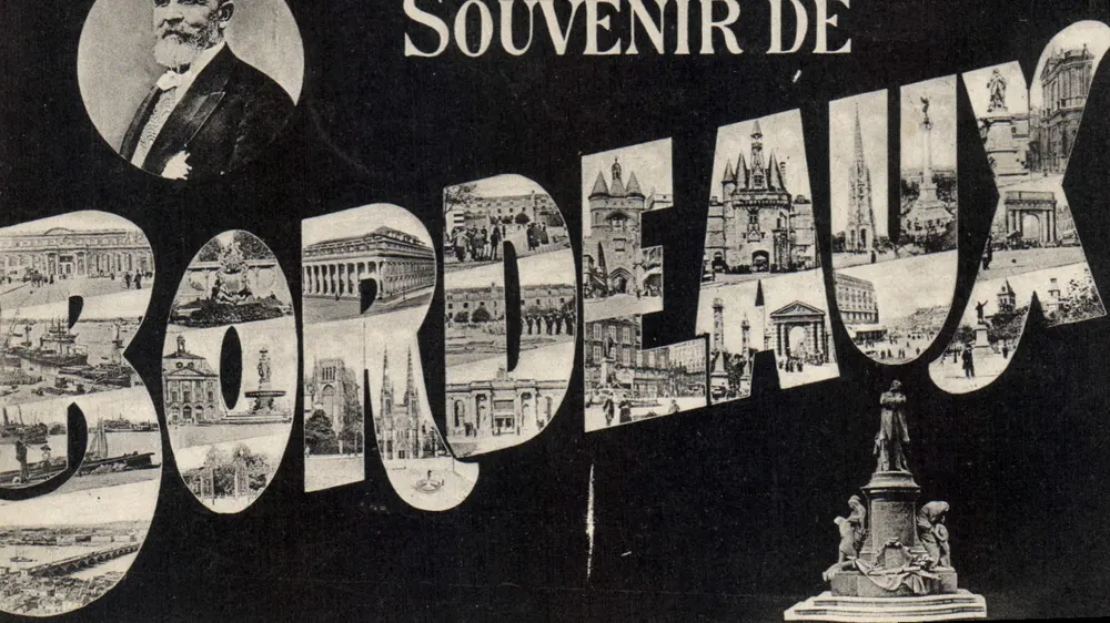 Lembrança de Bordeaux — editor desconhecido, número de série não visível - Frente