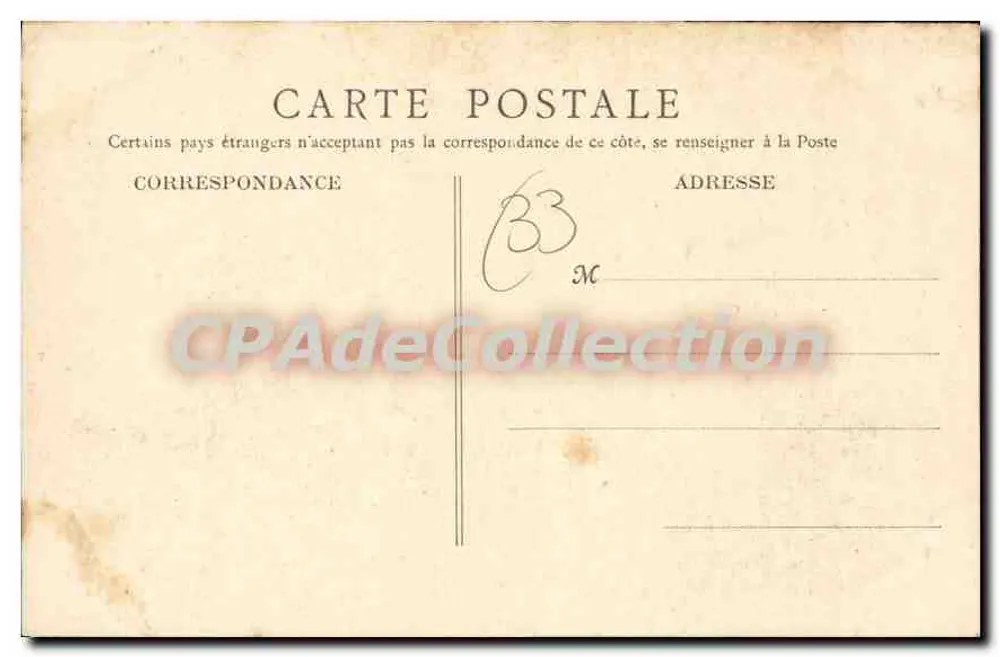 Bordeaux — A Torre Pey-Berland — Novas Galerias, Bordeaux, n°22 - Verso