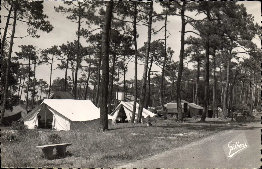 Municipal Campsite — Soulaç-sur-Mer — Éditions Charentaises d'A.A. Gilbert - Vorderseite