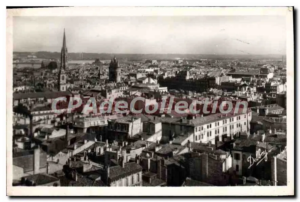 Allgemeiner Blick auf Bordeaux — Einnahme der Pey-Berland-Turm — Edition Renaud & Cie - Vorderseite