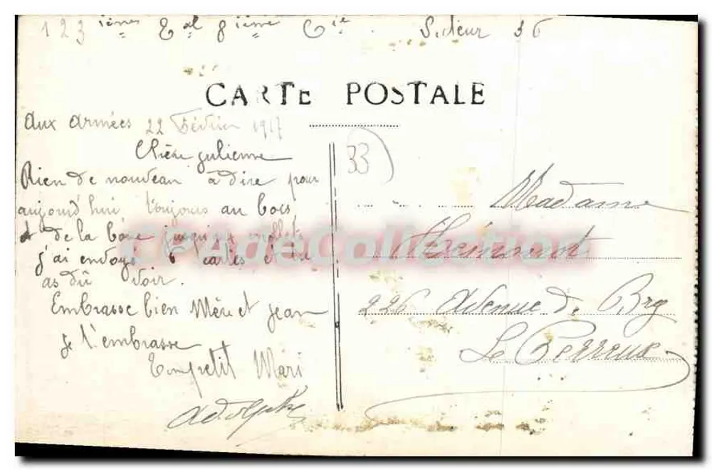 Bordeaux - Le Halt und die Gare du Midi — unbekannter Verlag, Nr. 49 - Rückseite