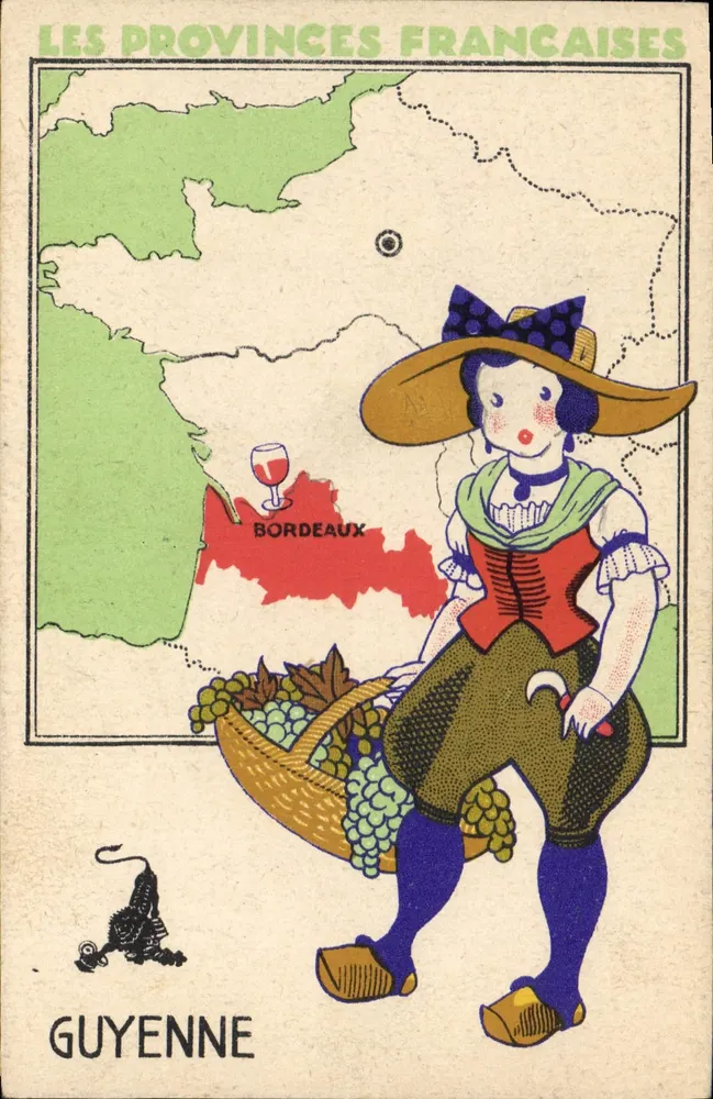 Guyenne — As Províncias Francesas — Edição Especial dos Produtos do Leão Negro - Frente