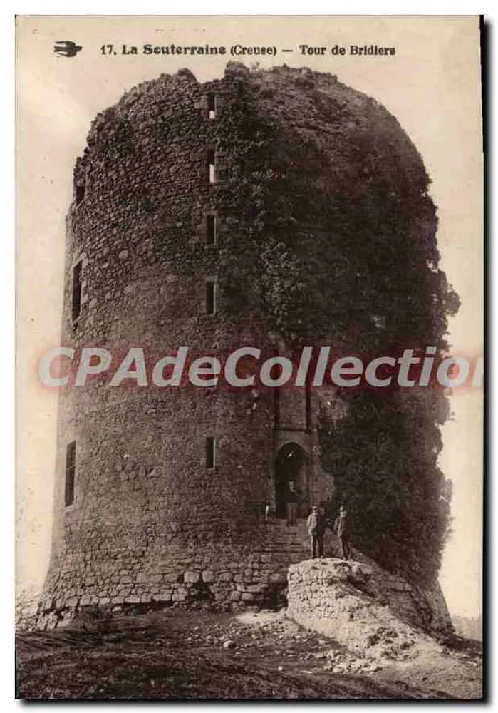 La Scuterraine (Creuse) — Torre de Bridliers — CPAdeCollection - Frente