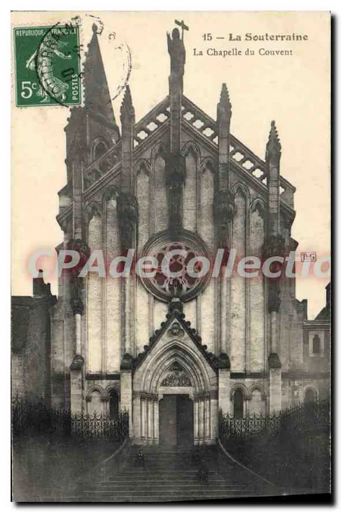 A Capela do Convento — La Souterraine — CPAdeCollection - Frente