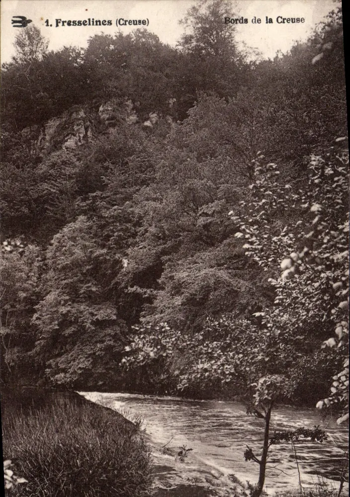 Bordes van de Creuse — Fresselines (Creuse) — onbekende uitgever, n° 1 - Voorkant