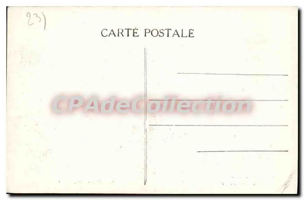 Castello di LASVY — Un Angolo del Parco — A. de Nussac, edit., Guéret - Verso