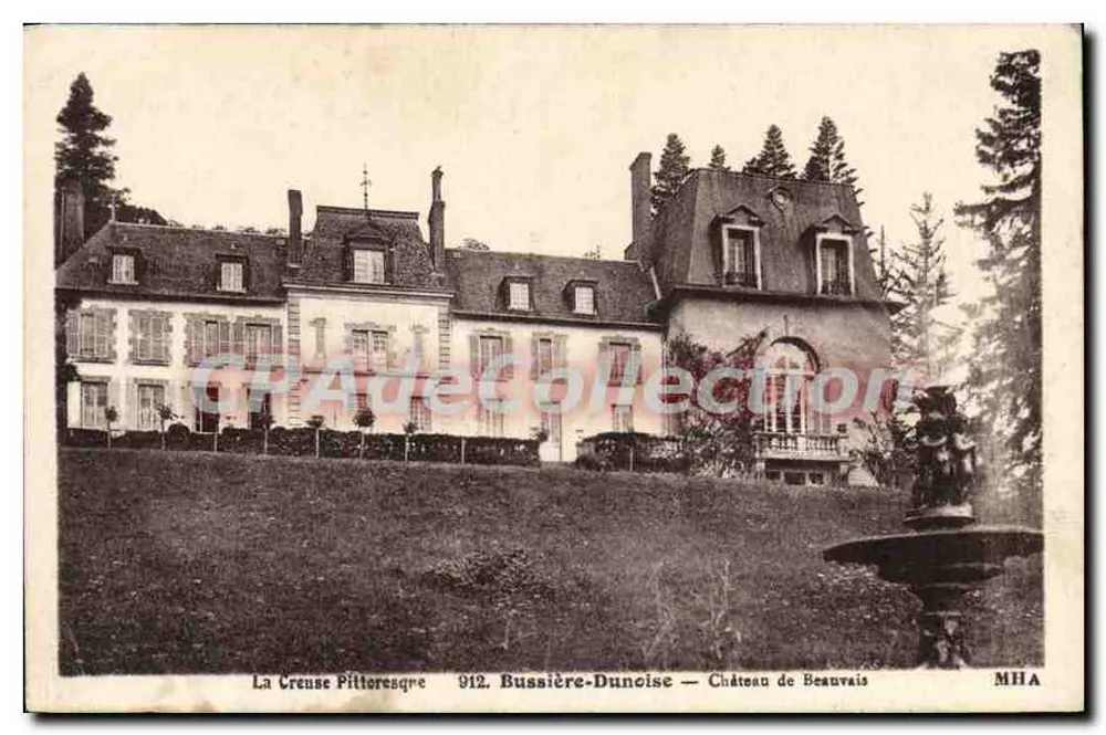 Bussière-Duncise — Schloss Beauvais — MHA 912 - Vorderseite
