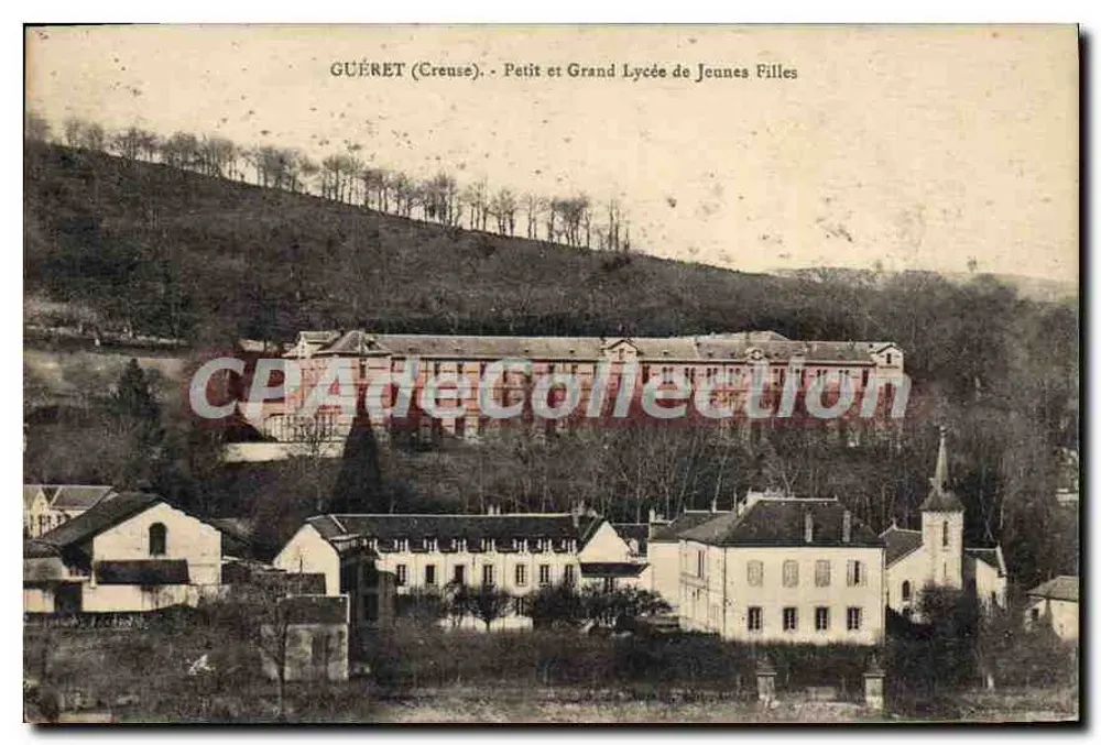 Guéret (Creuse) - Petit und Grand Lycée de Jeunes Filles - Vorderseite
