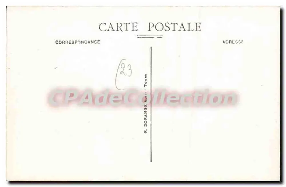 Crczant (Creuse) - O jumento "Bijou" e seu curral - R. D. - Verso