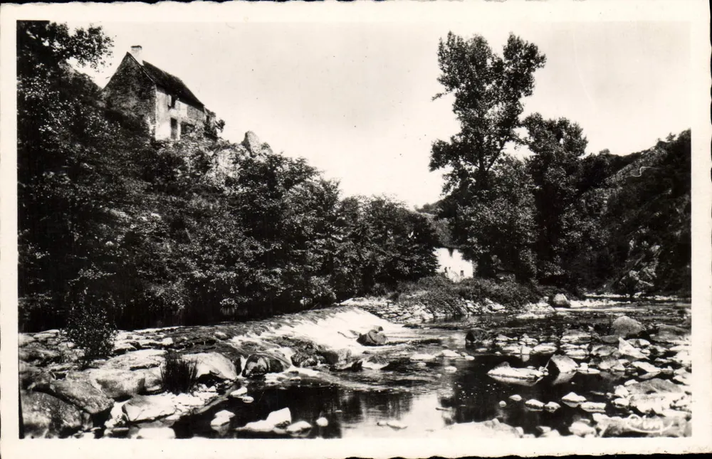 Moulin Chaponnet an der Tardes — Umgebung von EVAUX-les-BAINS (Creuse) — Photo-Conièr MASON - Vorderseite
