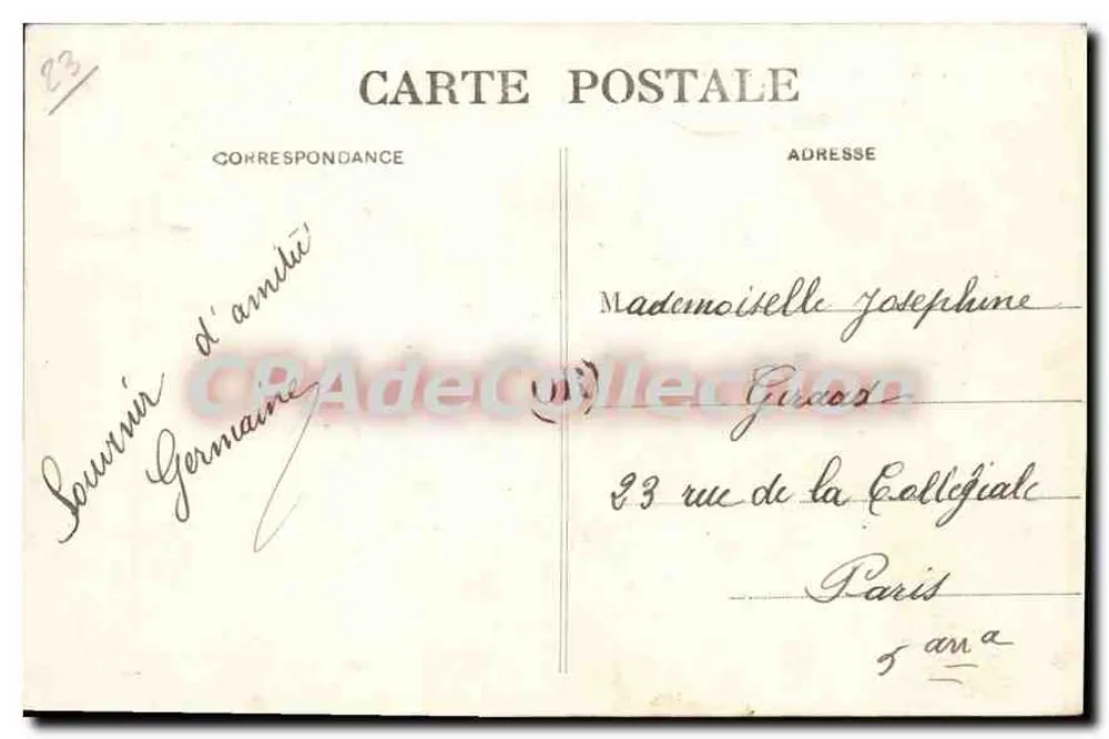 Sermur (Creuse) - A Velha Torre — PM, n°787 - Verso