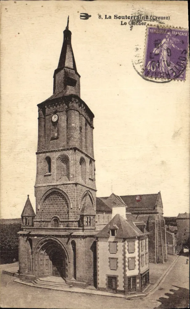 La Souterraine (Creuse) — O Sintral — editor '8.' - Frente