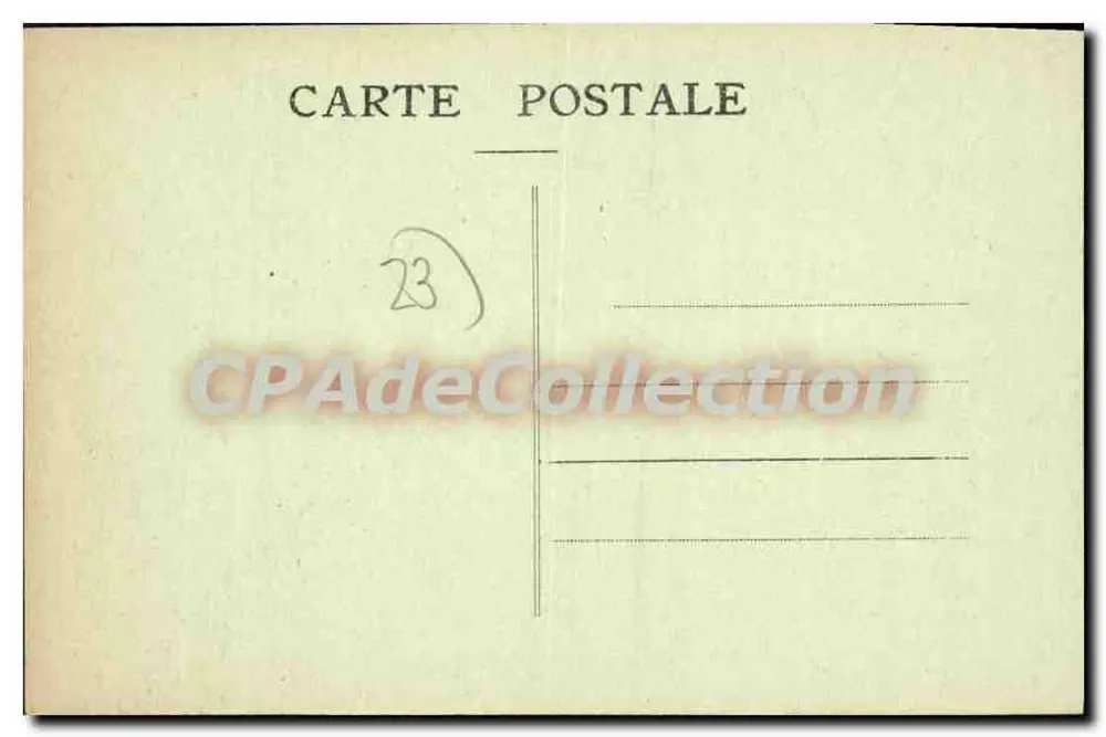 La Courtine — Rue de l'Église — Verlag nicht sichtbar - Rückseite
