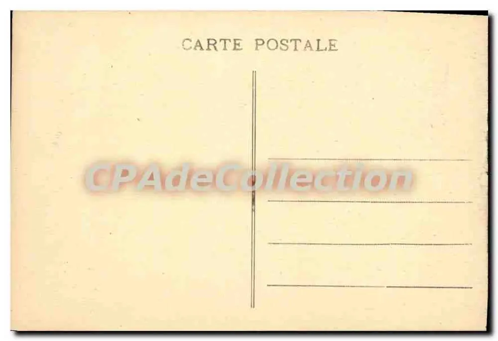 Anzême (Creuse) — Vista geral — Carta postal - Verso