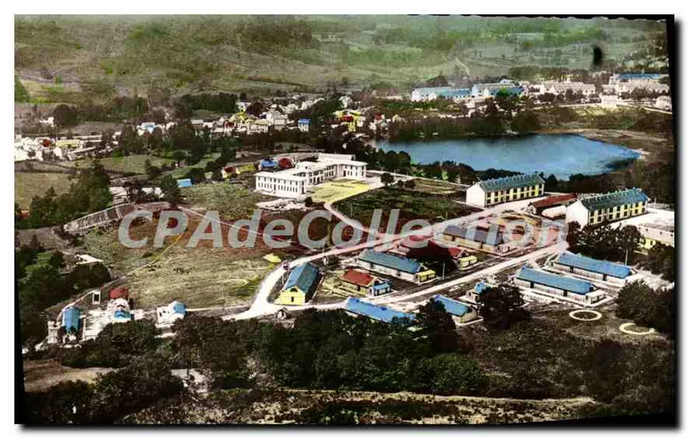 Camp de La Courtine (Creuse) — Kavalleriequartier, Militärkrankenhaus, Grattadoux-See — Authentische Fotografie - Vorderseite