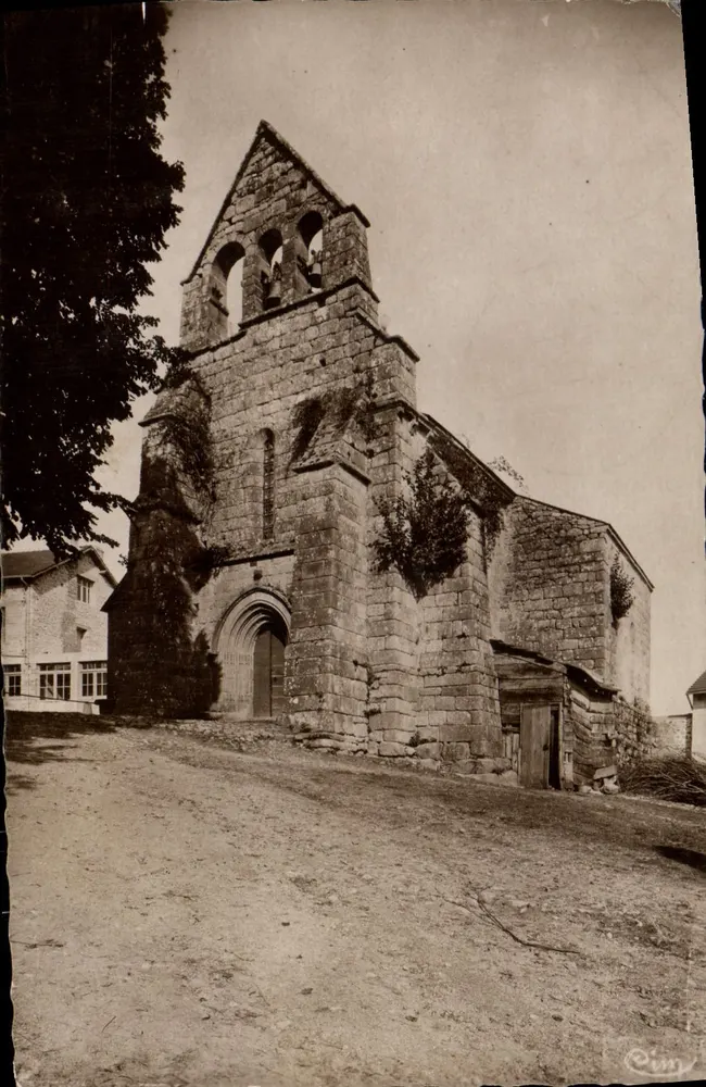 Igreja de Saint-Moreil (Creuse) — Século XII — Cimy - Frente