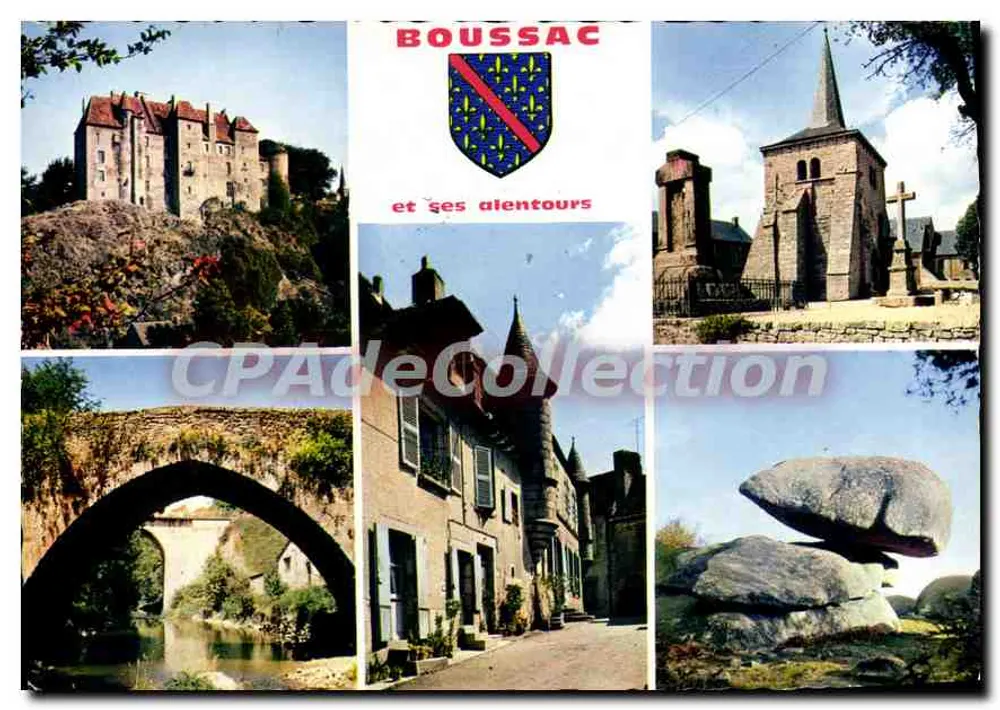 Boussac und seine Umgebung — Moderne Editionen, Limoges - Vorderseite