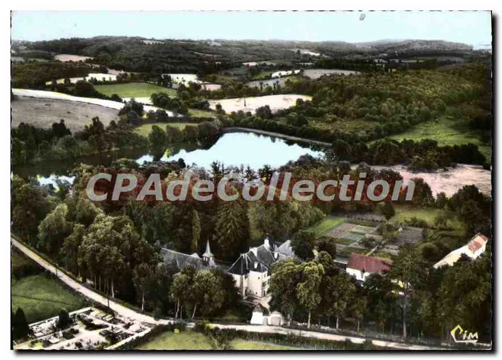 Arfeuille-Chatain (23) — Vista panorâmica aérea — Comité d'Établissement L.C.A. — Cim - Frente