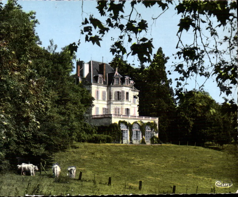 Evaux-les-Bains — Castelo de Badele — CINM - Frente
