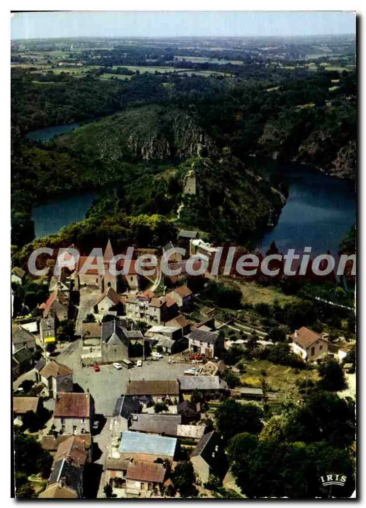 Crozant — Vista aérea — Edição Mexichrome, n° A 23/103 - Frente