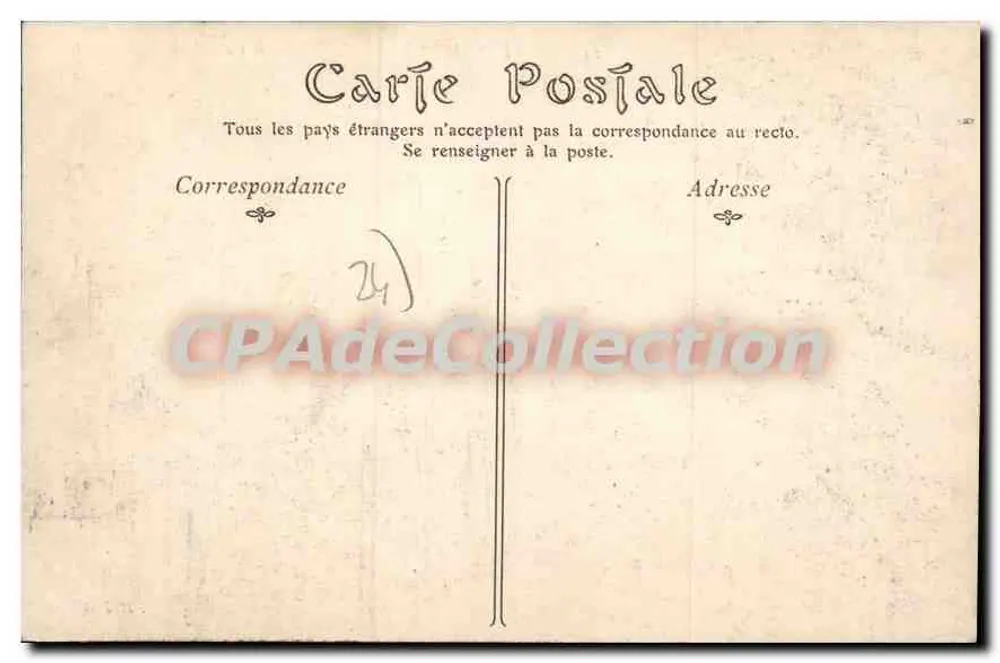 Périgueux — A Abside da Catedral Saint-Front — Editor desconhecido, n° 24 - Verso